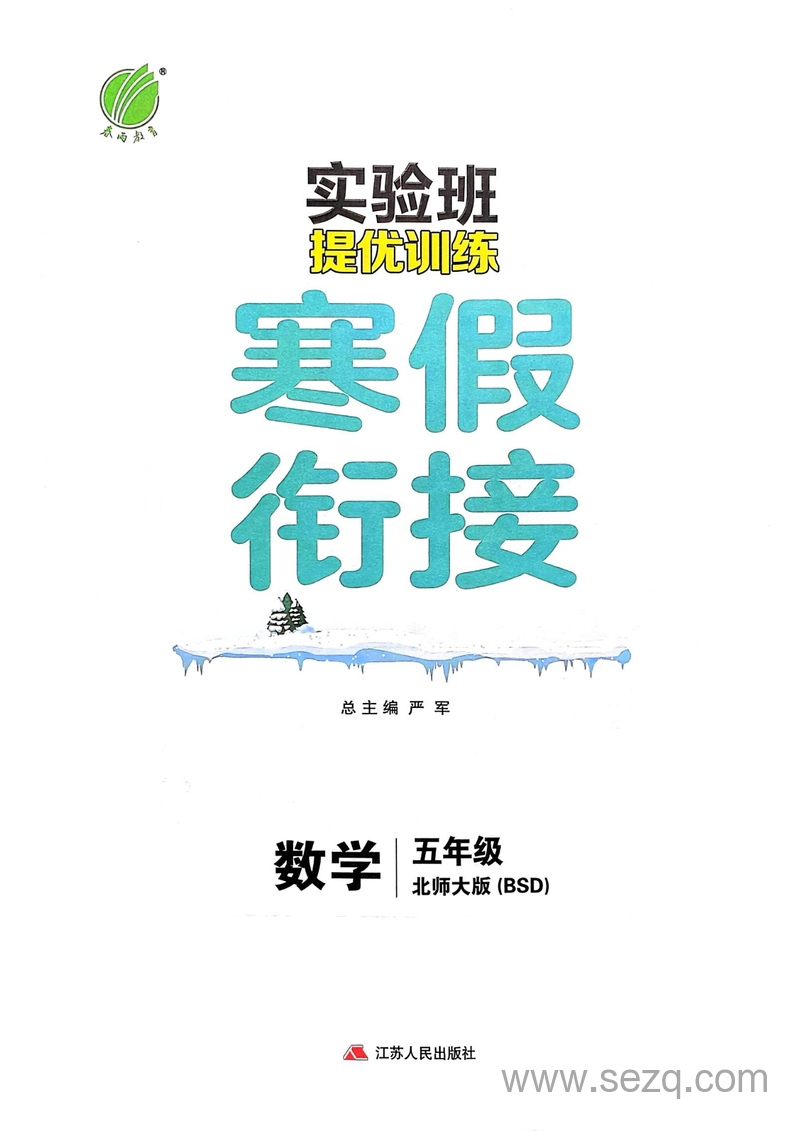2025年北师大版五年级数学实验班寒假衔接 - 文档资源第3张