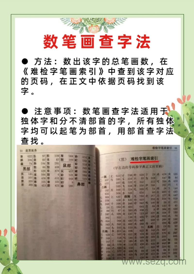 一年级二年级语文查字典口诀方法和练习 - 文档资源第3张