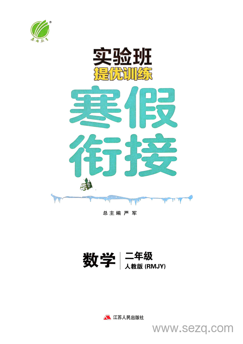 2025年二年级下册数学寒假衔接实验班（人教版） - 文档资源第3张