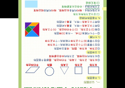 一年级下册数学必背知识点（7页） - 少儿专区