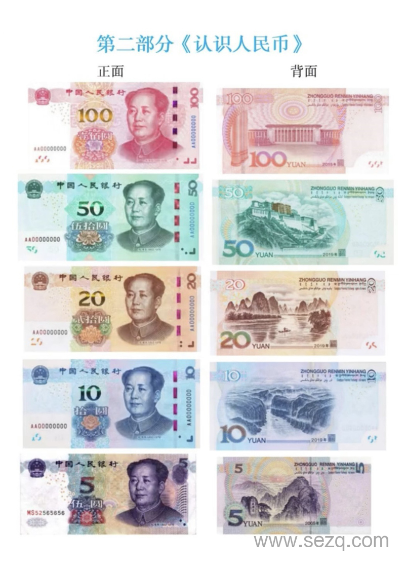 一年级下册数学认识人民币专项练习 - 文档资源第3张