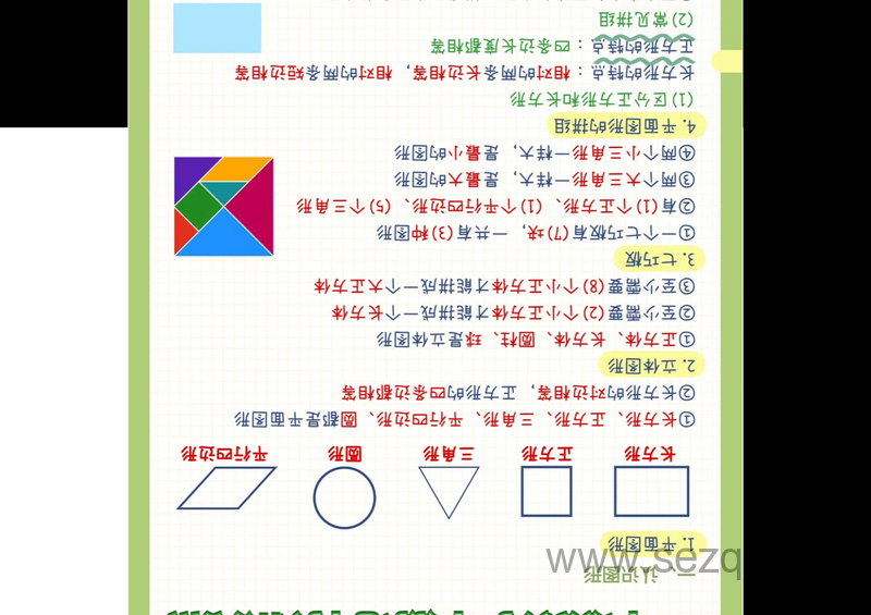 一年级下册数学必背知识点 - 文档资源第1张