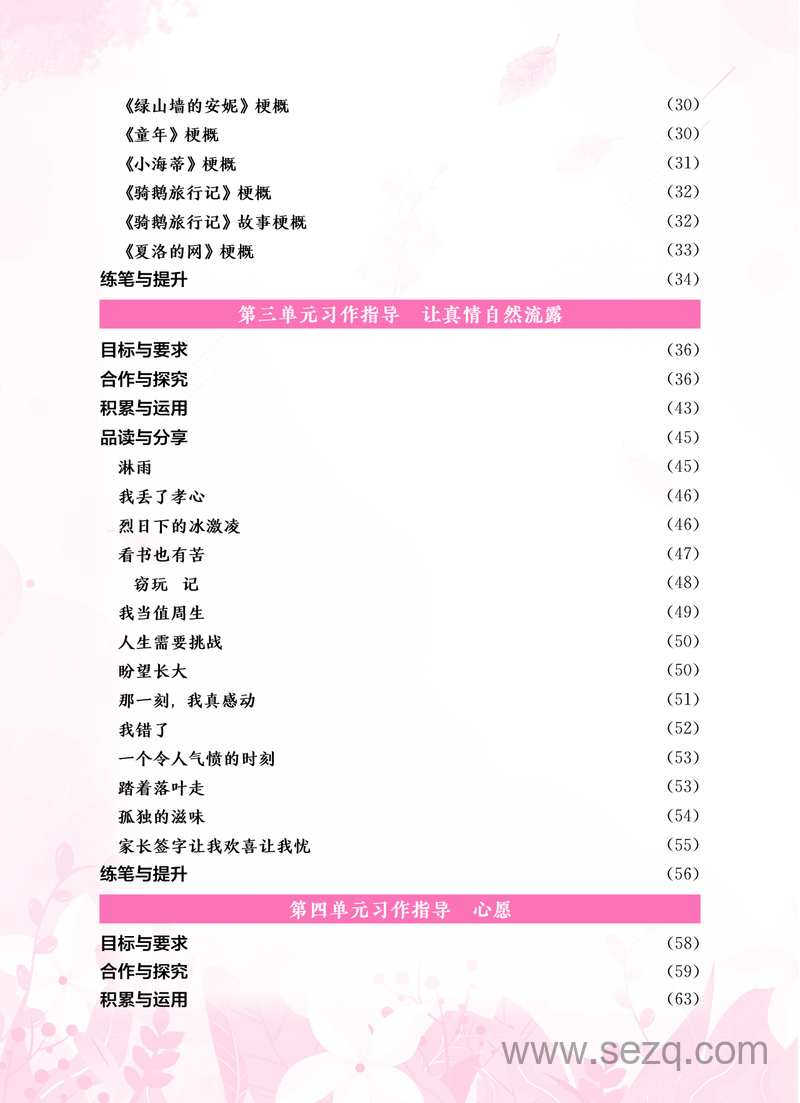 六年级下册语文同步作文（黄冈小状元） - 文档资源第3张