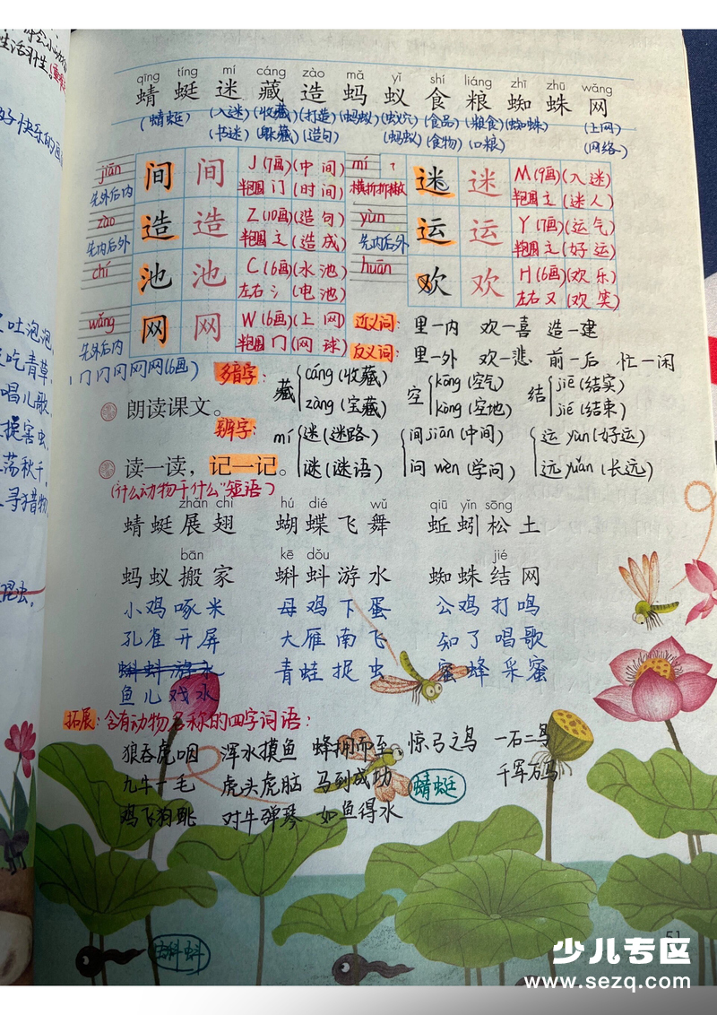 一年级下册语文第五单元课堂笔记 - 文档资源第2张