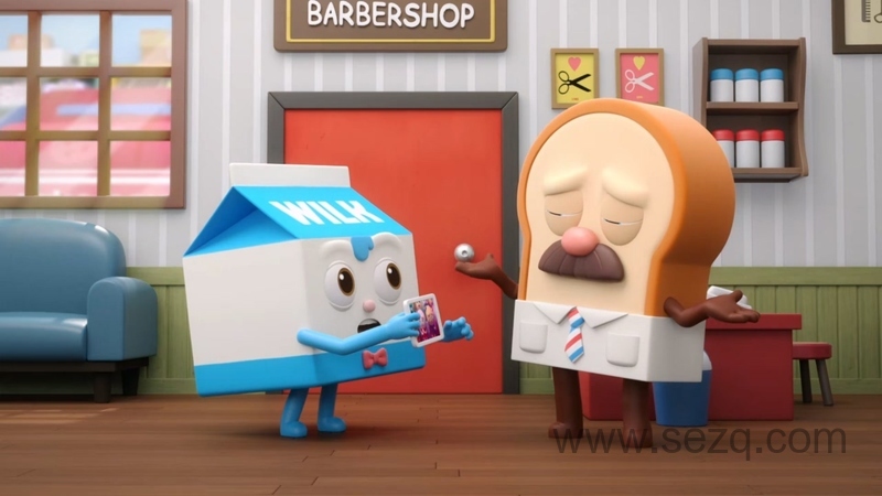 面包理发店 - 动画资源画廊第3张