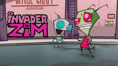尼克经典动画《外星入侵者吉姆 Invader Zim》第1-2季 英语英字 全27集MKV下载 - 少儿专区