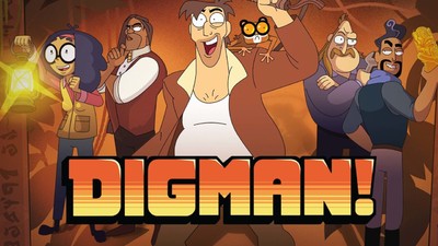 Comedy Central动画《考古我最大 Digman!》第一季 英语英字 全8集MKV下载 - 少儿专区