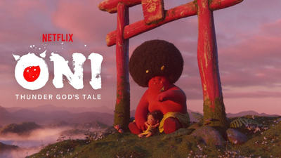 Netflix动画片《鬼族：雷神传说 Oni: Thunder God's Tale》第一季 多国语言(含国语)+多国字幕(含中文) 全4集MKV下载 - 少儿专区