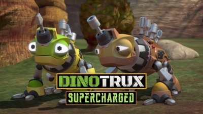 梦工厂动画片《恐龙卡车：动能强化 Dinotrux Supercharged》第一季 国粤英三语中英双字 全6集MP4下载 - 少儿专区