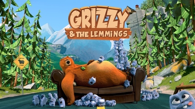 法国动画片《熊鼠一家 Grizzy And The Lemmings》第三季 无对白 全78集MKV下载 - 少儿专区