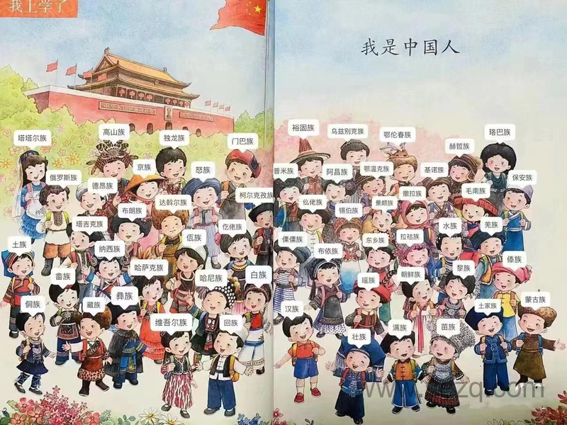 一年级,二年级上册语文56个民族（贴书本用） - 文档资源第2张