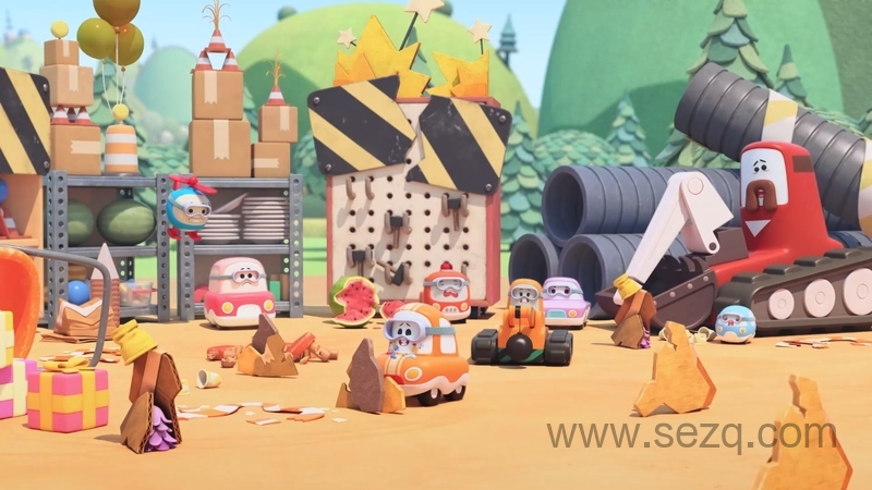 Go！Go！小小车向前冲 - 动画资源画廊第4张