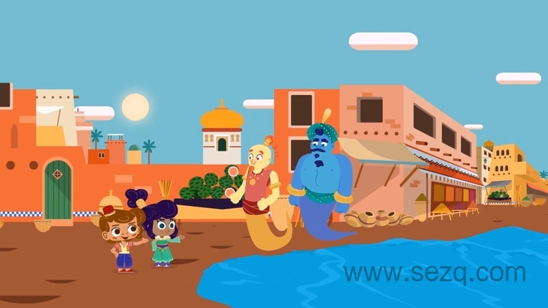 阿拉丁和精灵们 - 动画资源画廊第8张