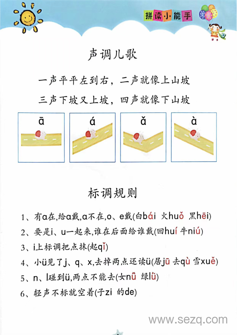 一年级上册语文拼音重点练习（拼读小能手） - 文档资源第3张