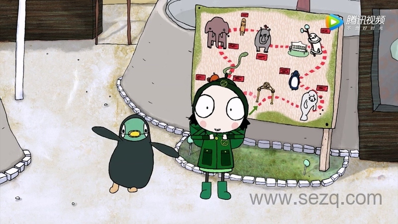 萨拉和乖乖鸭 - 动画资源画廊第6张