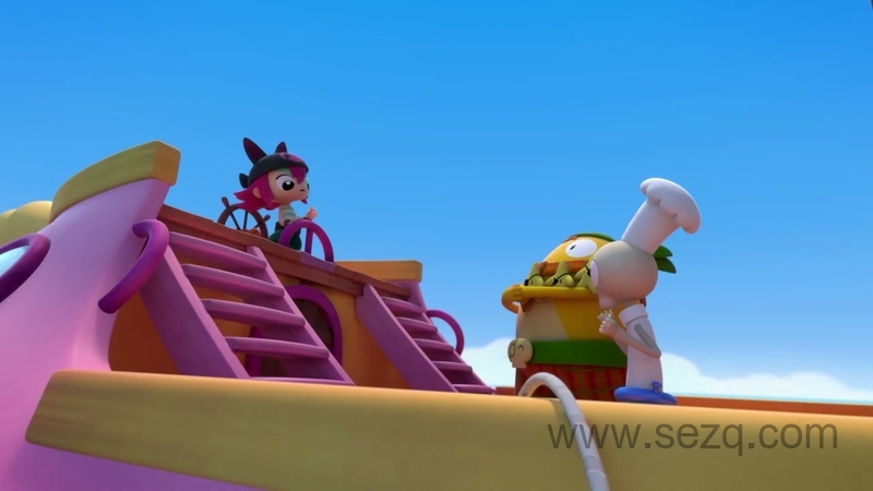 安妮海盗和阿诺机长 - 动画资源画廊第3张