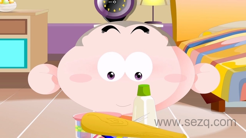 开心学园幼儿健康安全系列 - 动画资源画廊第3张