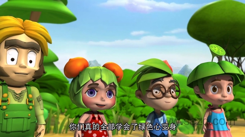 木头村之神奇绿色心 - 动画资源画廊第6张