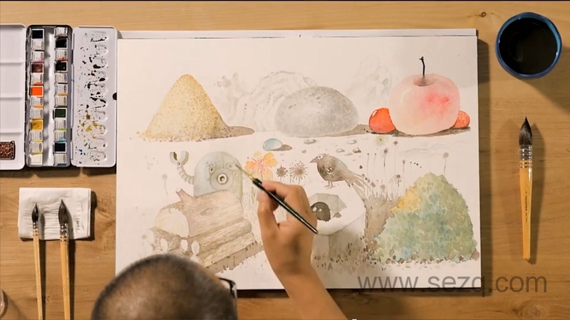 插画师的12种武器-水彩篇 - 动画资源画廊第5张