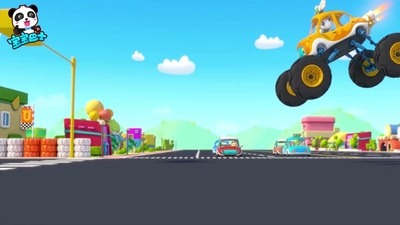 宝宝巴士动画《宝宝巴士启蒙音乐剧之疯狂怪兽车 BabyBus Enlightenment Musical: Crazy Monster Cars》第一季 国语中字 全18集MP4下载 - 少儿专区