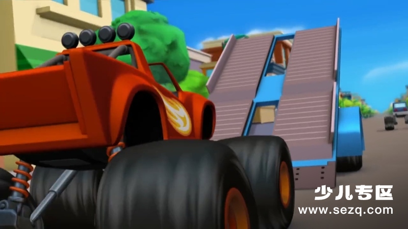 烈焰与怪物卡车 - 动画资源画廊第4张