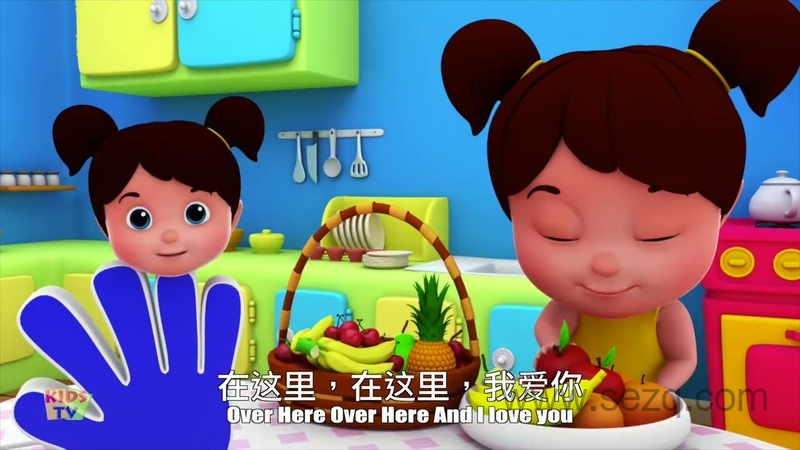 宝宝趣味英语启蒙慢速儿歌 - 动画资源画廊第6张