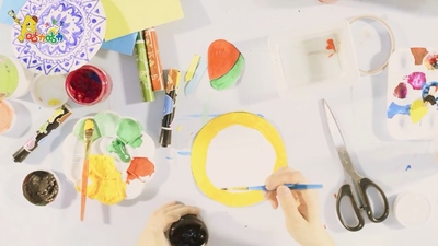 少儿绘画动画《咕力咕力小画家 Guli Guli Little Painter》第一季 国语版 全37集MP4下载 - 少儿专区