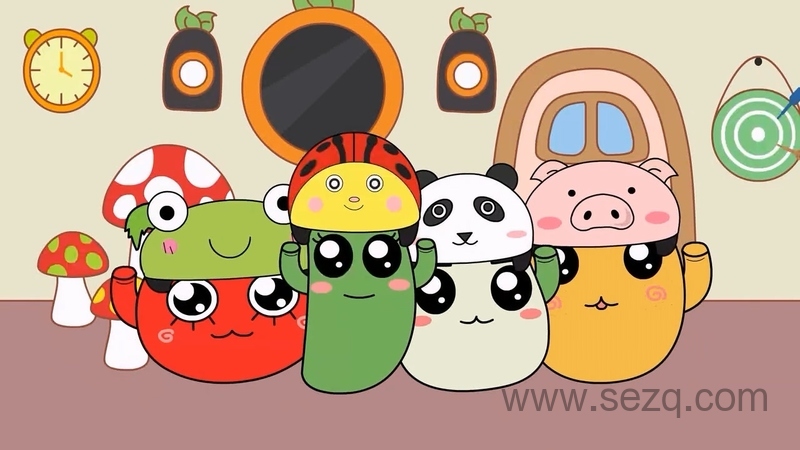 萌菜育宝汉字儿歌 - 动画资源画廊第8张