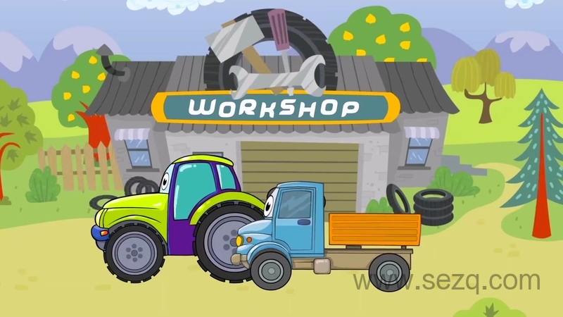 比比熊的修车店 - 动画资源画廊第4张