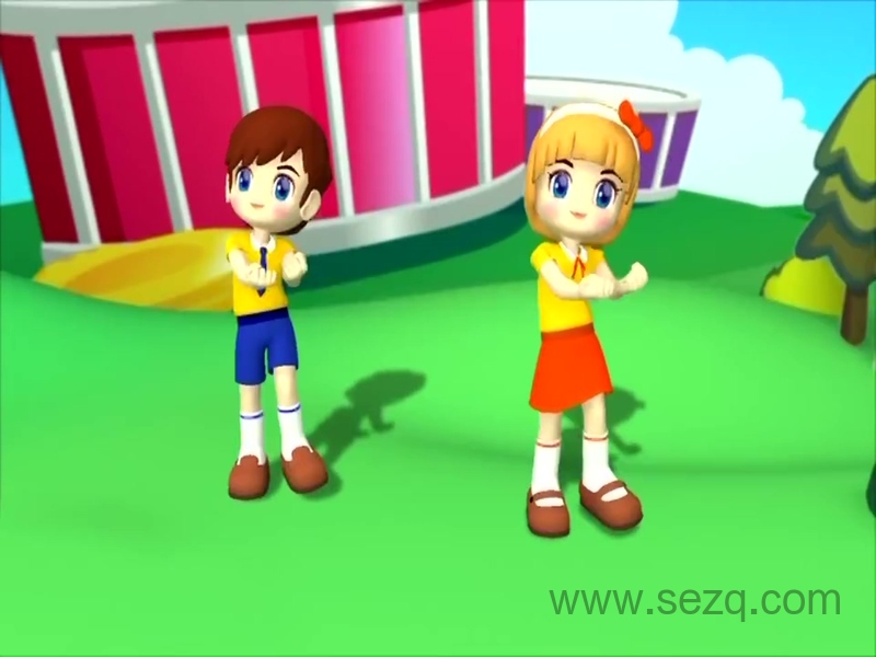 韩国幼儿舞蹈动画教学 - 动画资源画廊第9张