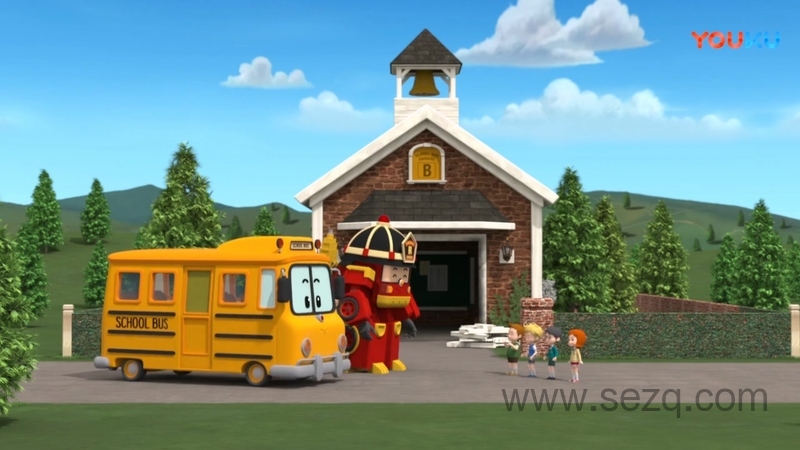 变形警车珀利 消防安全篇 - 动画资源画廊第3张