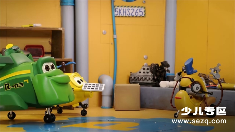 小飞机卡卡之直升机芒果文 - 动画资源画廊第5张