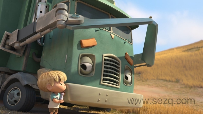 小汉克和垃圾车 - 动画资源画廊第2张