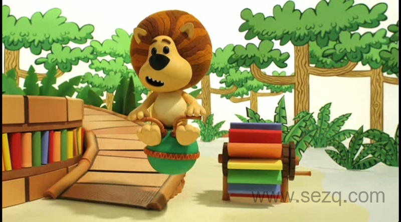 闹腾的小狮子 - 动画资源画廊第4张