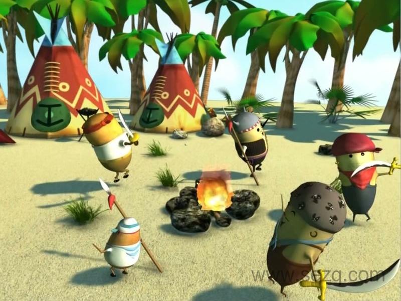 香菇特勤队之果蔬小英雄 - 动画资源画廊第5张