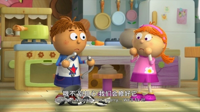 BBC动画片《淘淘钟 TicketyToc》第一季 英语中英双字 全72集MP4下载 - 少儿专区