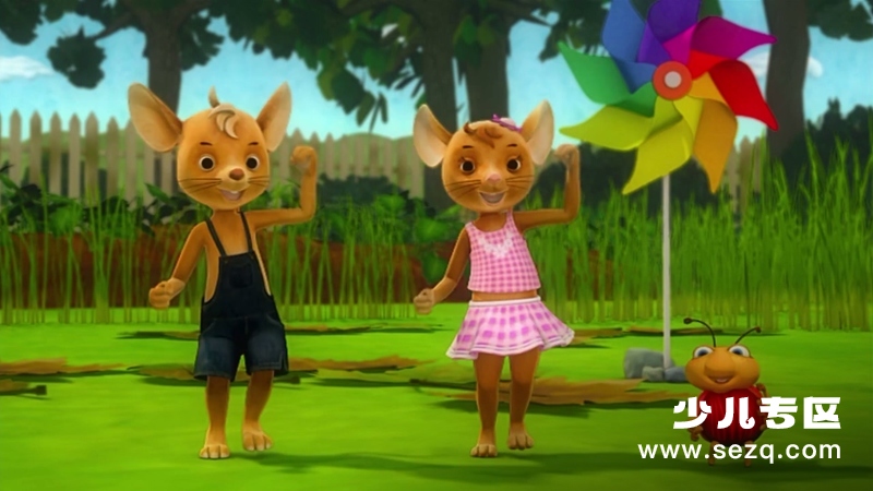 小松鼠与瓢虫的花园冒险 - 动画资源画廊第8张