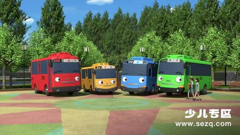 小公交车太友城市冒险 - 动画资源画廊第1张