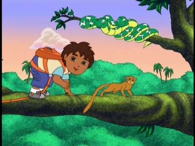 尼克动画片《丛林小英雄迪亚哥 Go, Diego, Go!》第一季 中文版全60集+英文版32集 全60集MP4下载 - 少儿专区