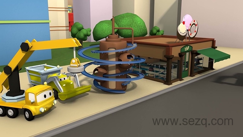 汽车城之建筑队 - 动画资源画廊第4张