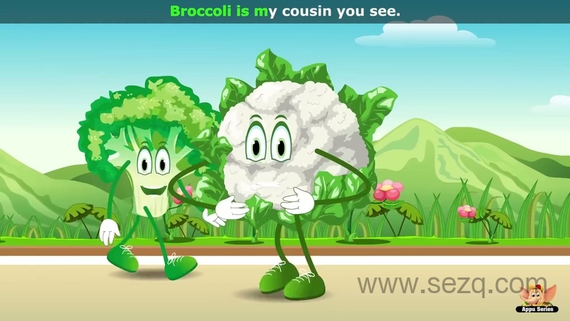 阿布英文儿歌 蔬菜篇 - 动画资源画廊第2张