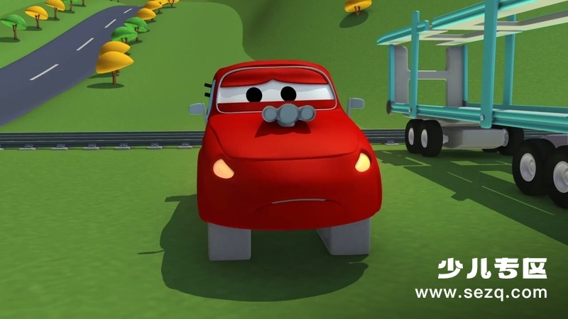 汽车城之警车和消防车 - 动画资源画廊第4张