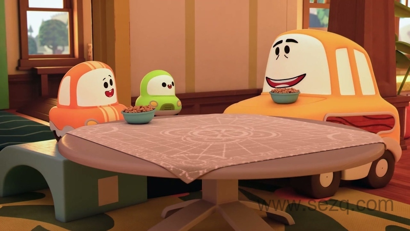 小小车向前冲 - 动画资源画廊第3张