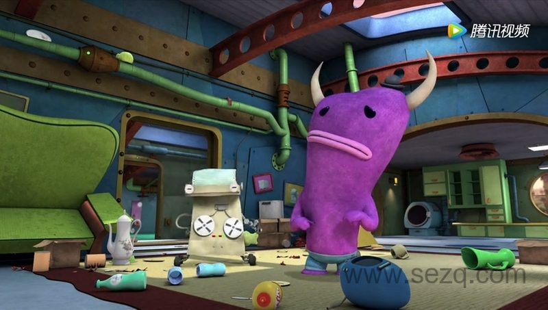 罗巴与紫怪怪 - 动画资源画廊第3张