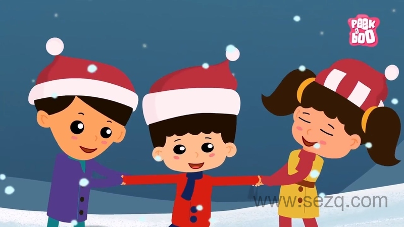 英文圣诞歌曲视频动画 - 动画资源画廊第8张