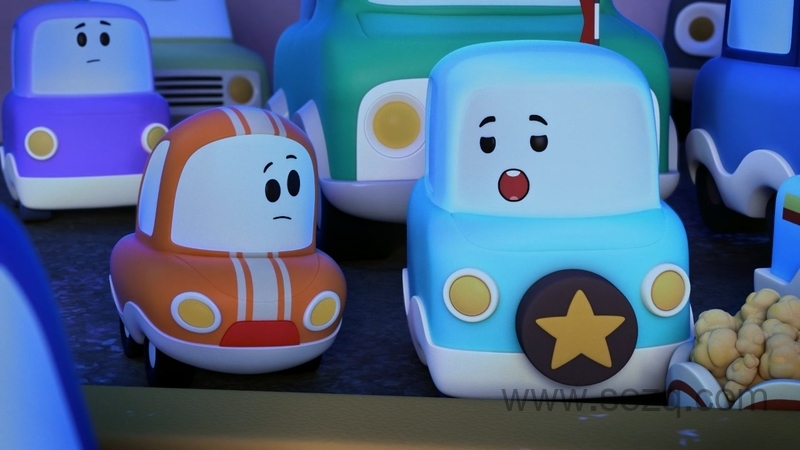 小小车向前冲 - 动画资源画廊第8张