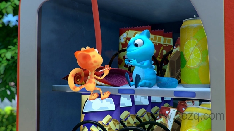 开心变色龙 - 动画资源画廊第2张