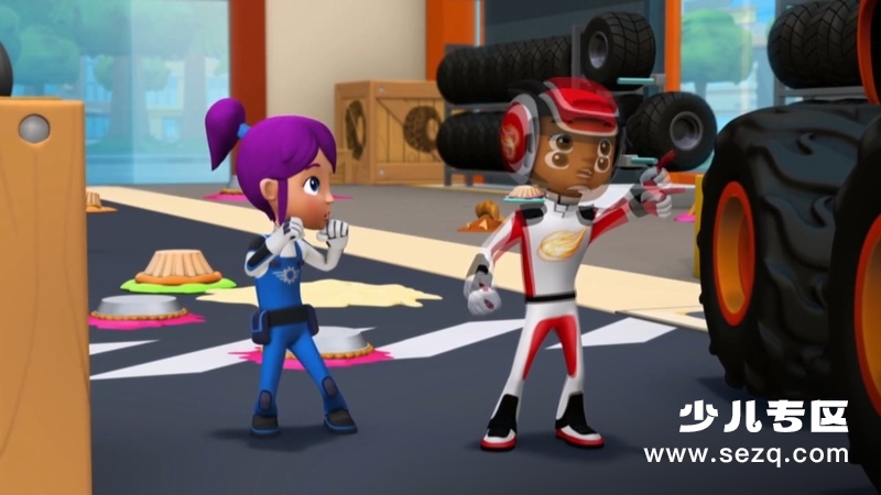 烈焰与怪物卡车 - 动画资源画廊第6张