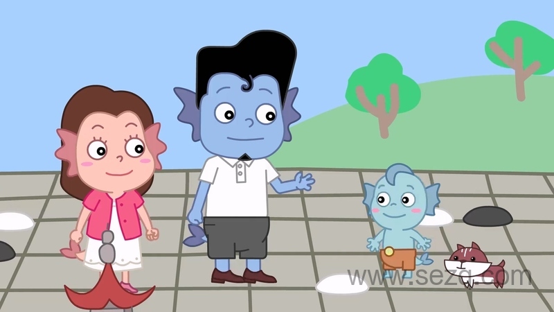 小鱼人莫叽姆斯一家 - 动画资源画廊第6张