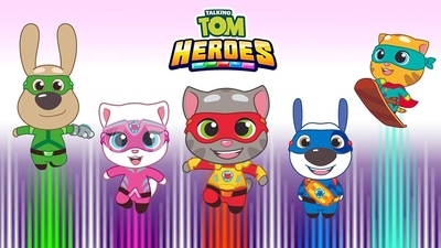 萌宠英雄动画《汤姆猫英雄小队 Talking Tom Heroes》第一季 无对白 全52集MP4下载 - 少儿专区